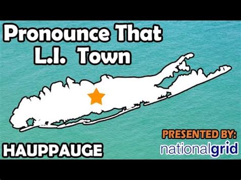 hauppauge pronunciation|hauppauge county.